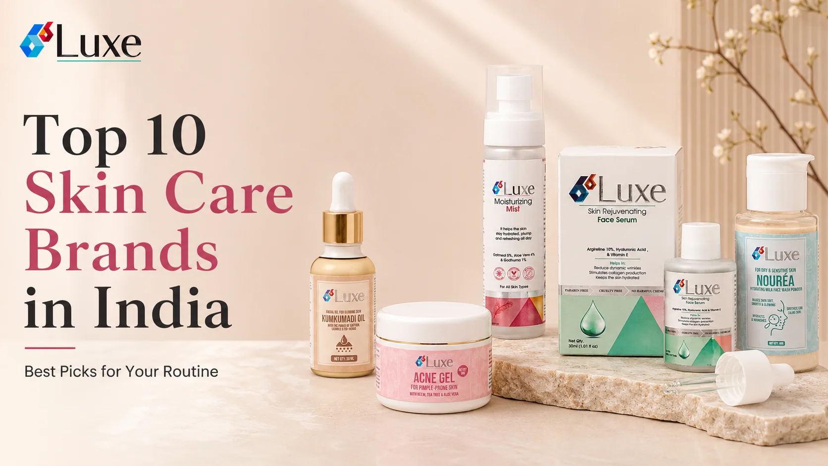 Top 10 skin care brands in India for 2026