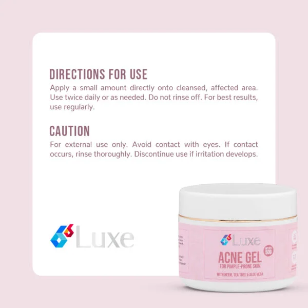 Acne Gel detail