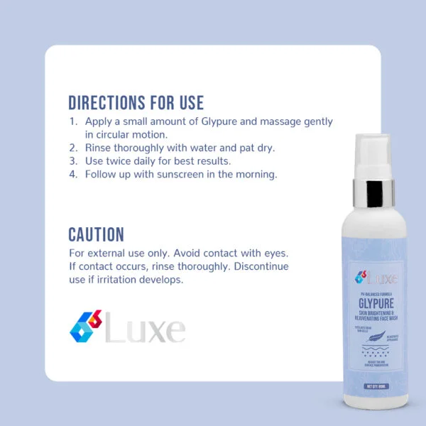 Glypure Face Wash detail