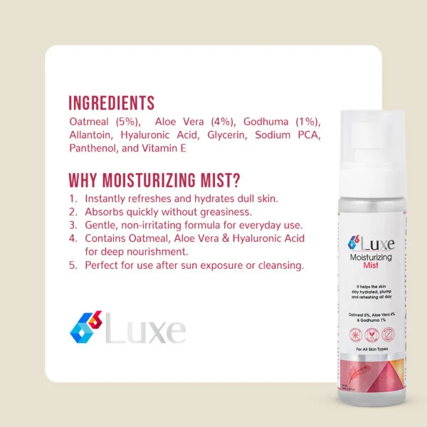 Moisturizing Mist detail
