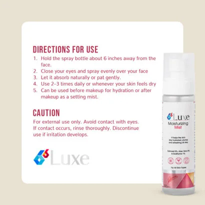 Moisturizing Mist detail