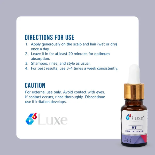 HT Hair Thickener detail