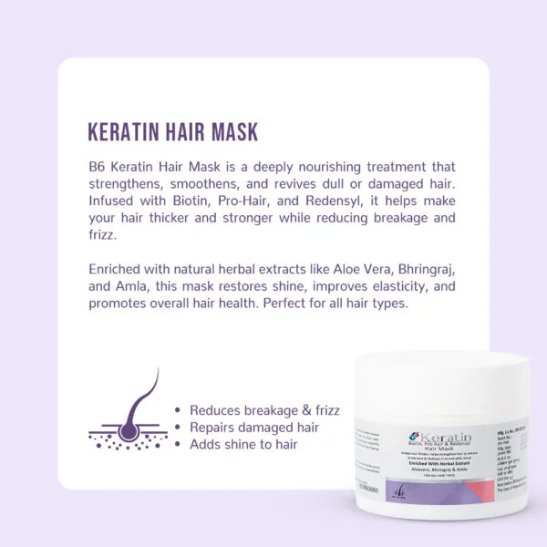 Keratin Hair Mask detail