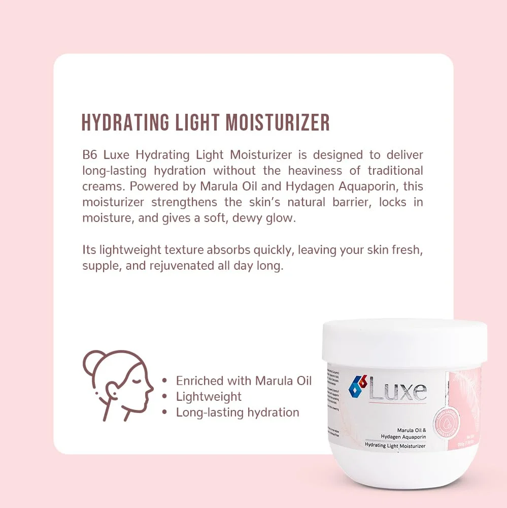 Hydrating Light Moisturizer detail