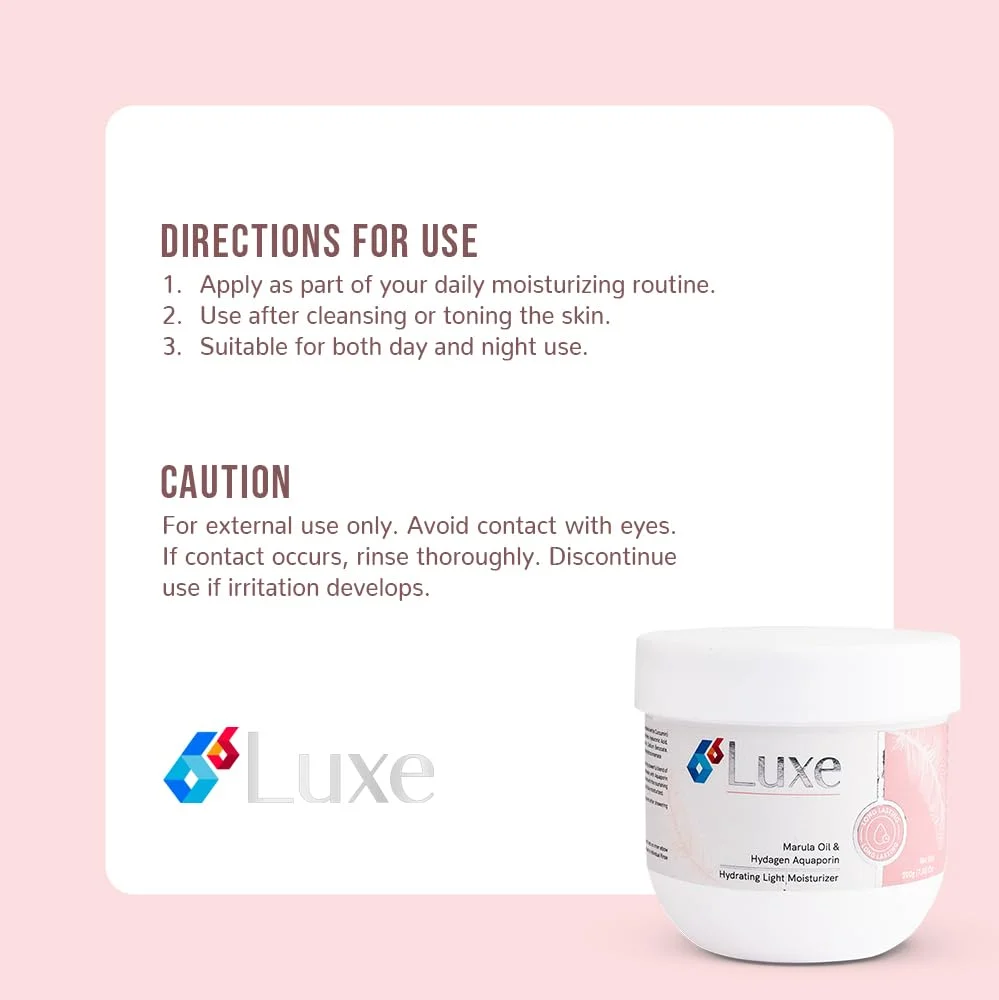 Hydrating Light Moisturizer detail